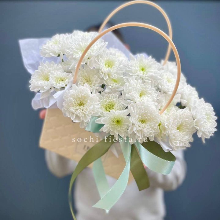 Сумочка с хризантемами в Ангарске