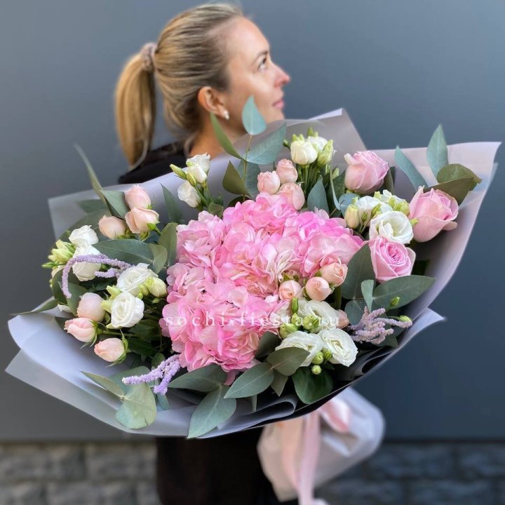 Дизайнерский букет "Кристал" в Ангарске