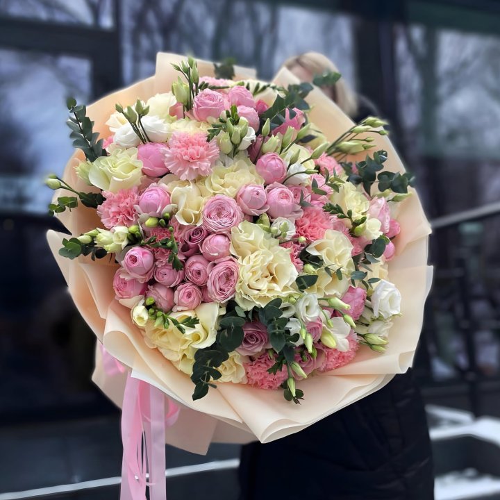 Авторский букет "Кристин" в Ангарске