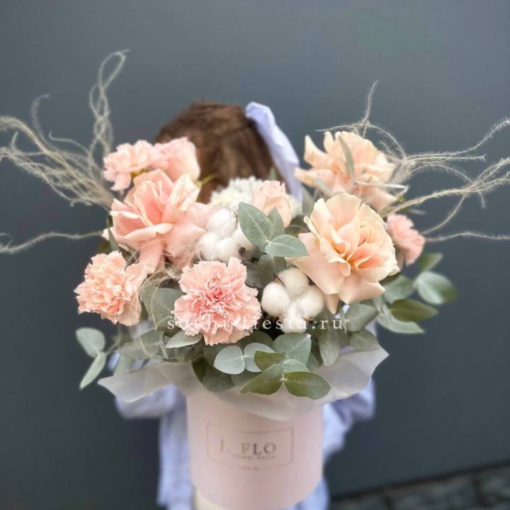 Цветочный бокс "Лесия" в Ангарске