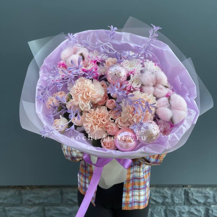Букет "Лавандовая сказка" в Ангарске