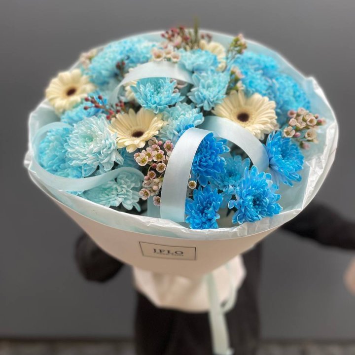 Букет "Голубые дали" в Ангарске