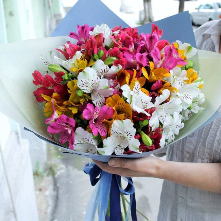 Микс альстромерий в Ангарске