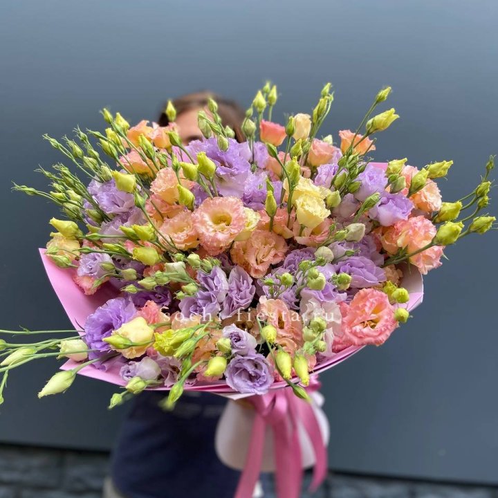 Букет эустом №2  в Ангарске