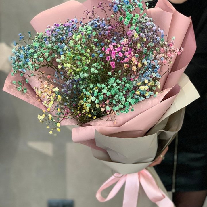 Букет гипсофил №3 в Ангарске