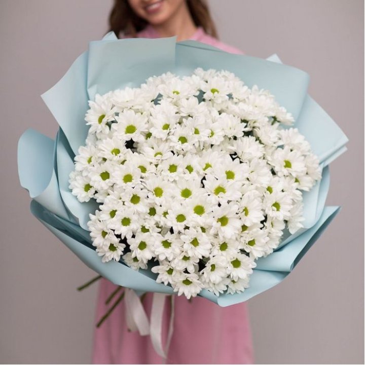  Букет хризантем "Бон-бон" в Ангарске