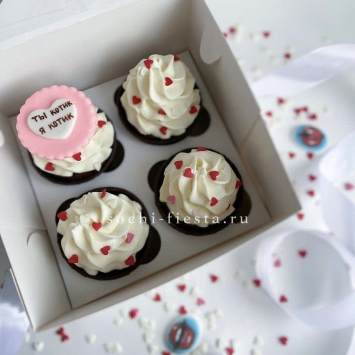 Набор капкейков "Для тебя" в Ангарске