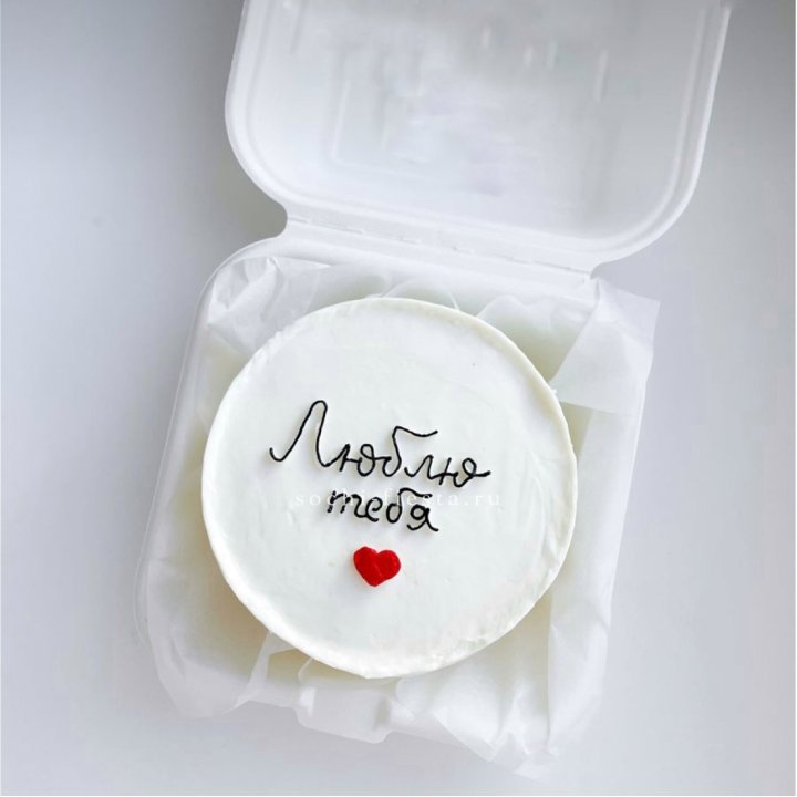 Бенто-торт "Люблю Тебя"  в Ангарске