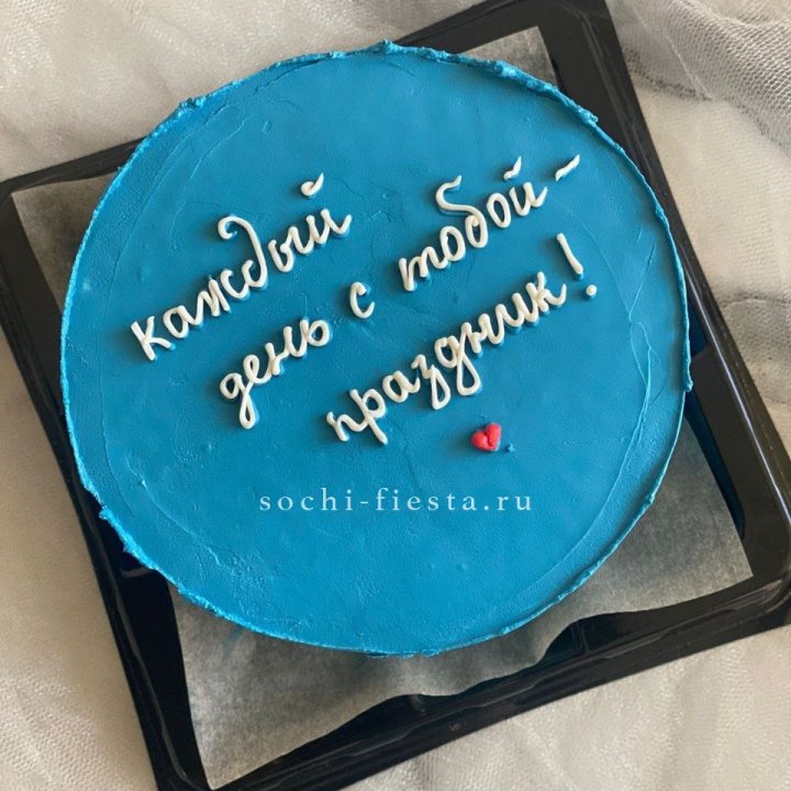 Бенто-торт "Каждый день с тобой праздник"  в Ангарске