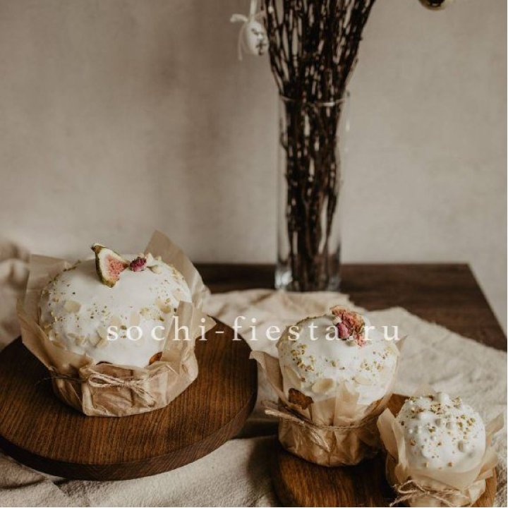 Кулич мини с изюмом в Ангарске