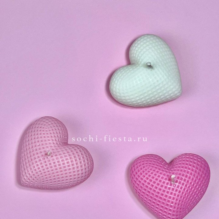 Набор свеч сердец в Ангарске