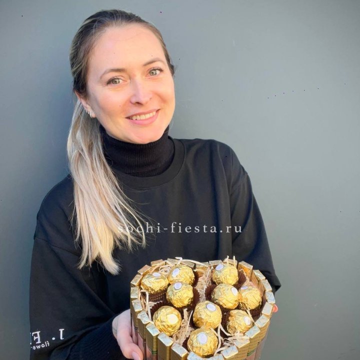 Шоколадный набор Сердце в Ангарске