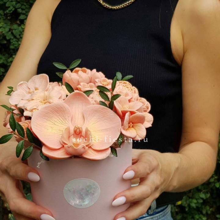 Шоколадный букет Орхидей в Ангарске