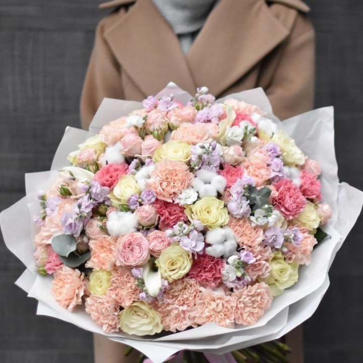 Макси-букет "Ванила" в Ангарске