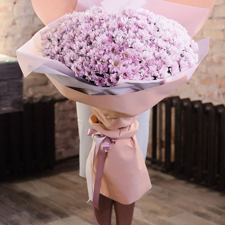 Облако хризантем №1 в Ангарске