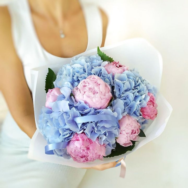 Гортензия и Пионы в Ангарске