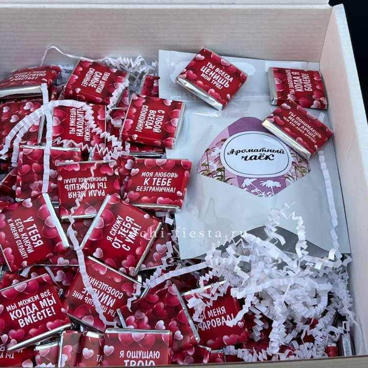 Набор Шоколад и Чай "101 причина любви" в Ангарске