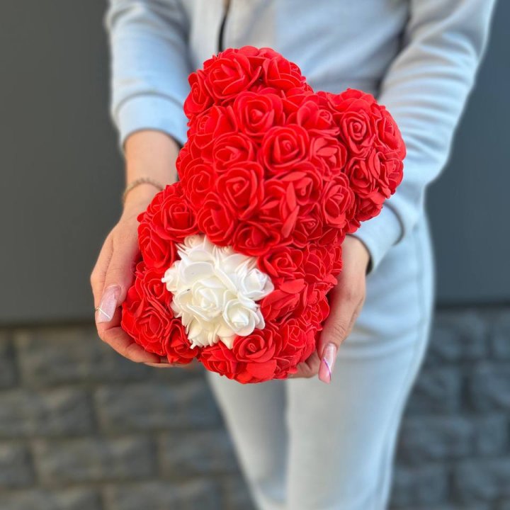 Медведь с белым сердцем в Ангарске