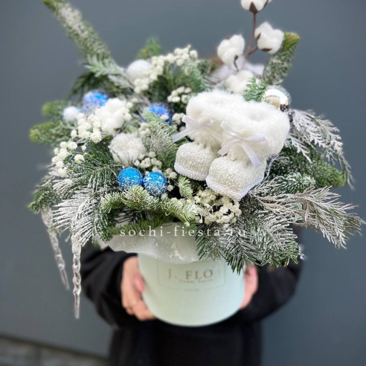 Новогодний бокс "Ботс блю" в Ангарске