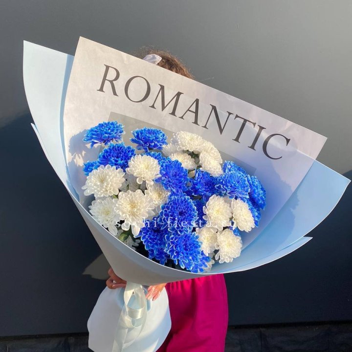 Букет кустовых хризантем  в Ангарске