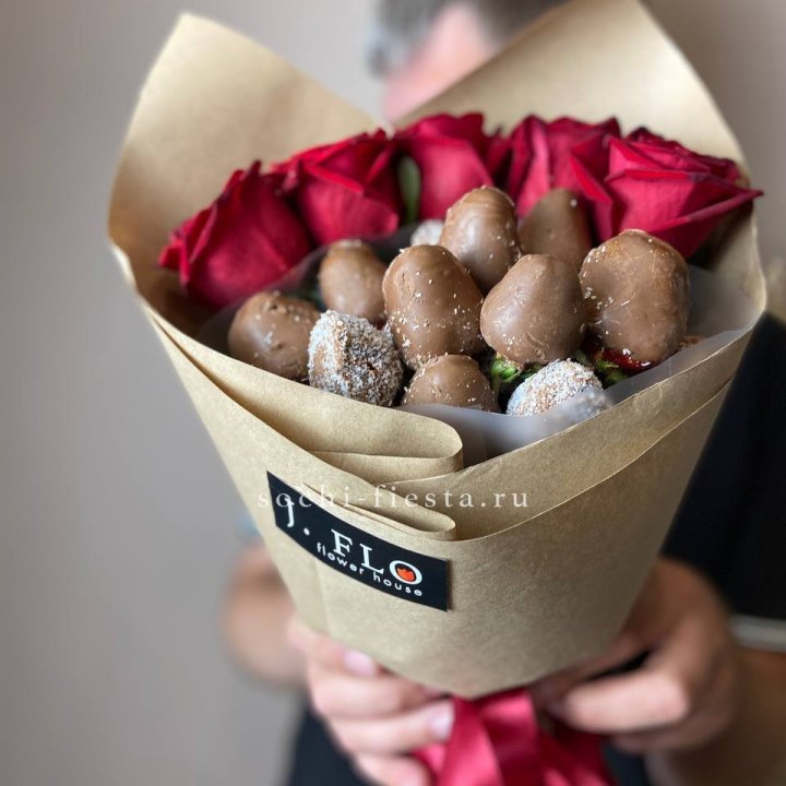 "Тандем с шоколадной клубникой" в Ангарске