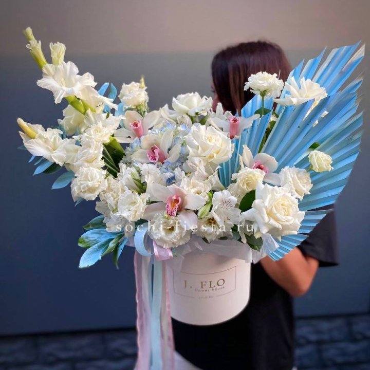 Цветочный бокс №3 в Ангарске