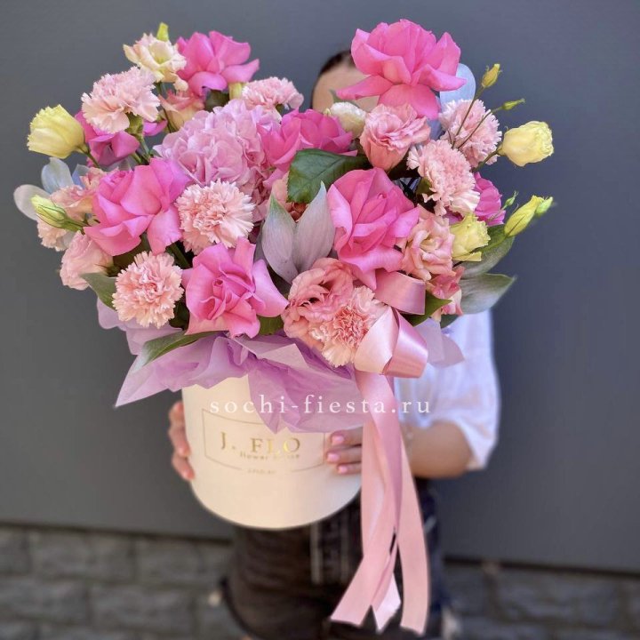 Цветочный бокс "Сальма" в Ангарске