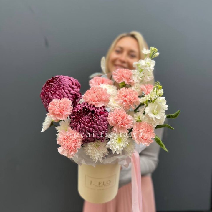 Цветочный бокс №4 в Ангарске