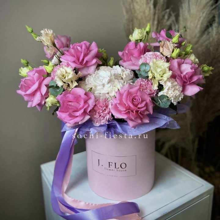 Цветочная коробка "Мишель" в Ангарске