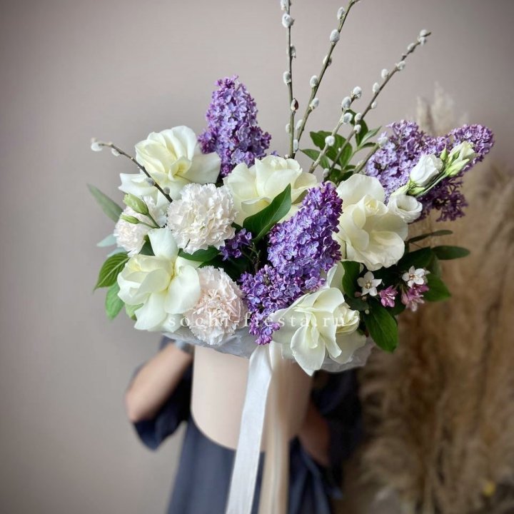 Цветочный бокс "Воскресенье" в Ангарске