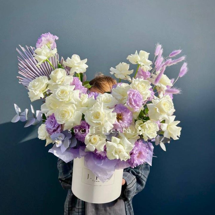 Цветочный бокс "Изабель" в Ангарске