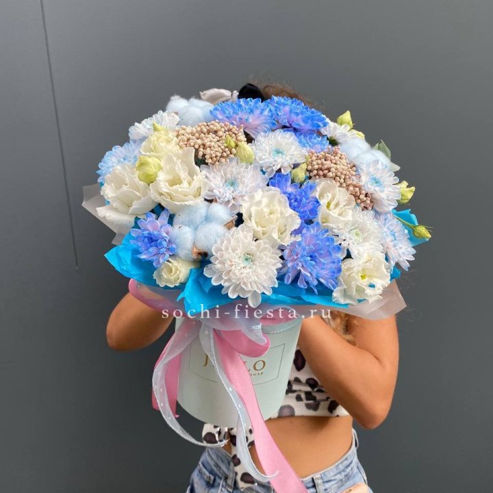 Коробка цветов  " Облако" в Ангарске