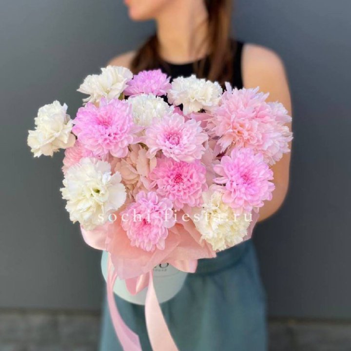 Коробка с цветами "Фиона" в Ангарске