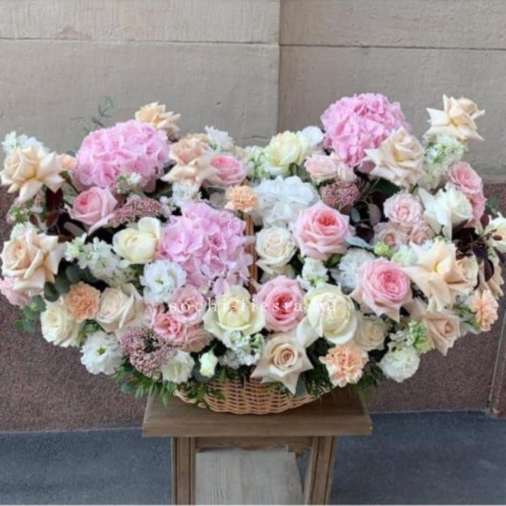 Цветочная корзина макси N2 в Ангарске