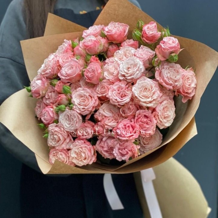 Пионовидные розы Bombastic №2 в Ангарске