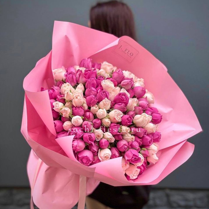 51 кустовая роза  в Ангарске