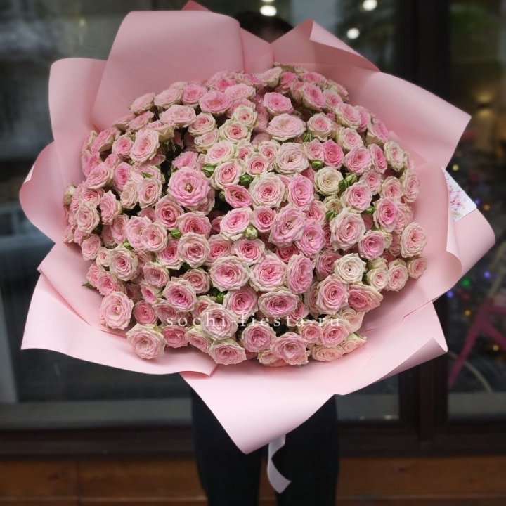 51 кустовая роза Твистер в Ангарске