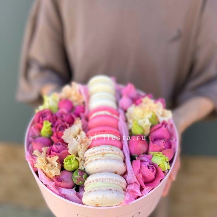 Цветочный бокс "Лана" в Ангарске