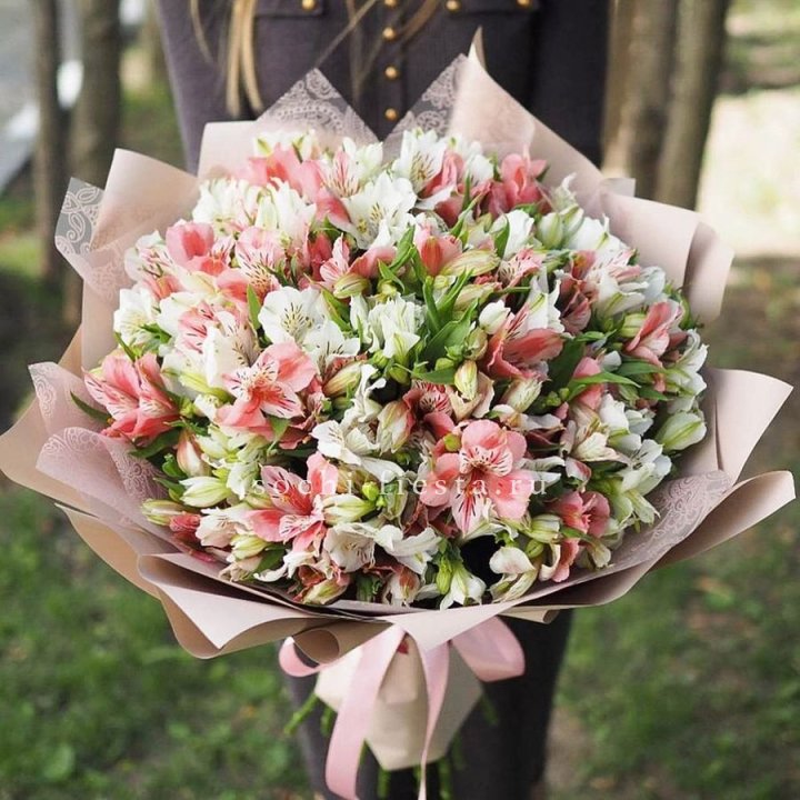 Букет альстромерий "ВАУ" в Ангарске