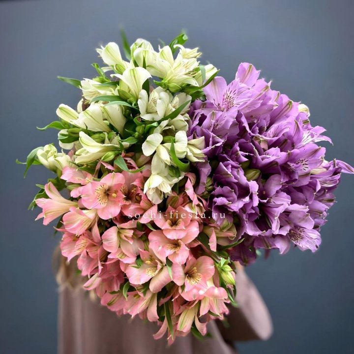 Охапка Альстромерии в Ангарске