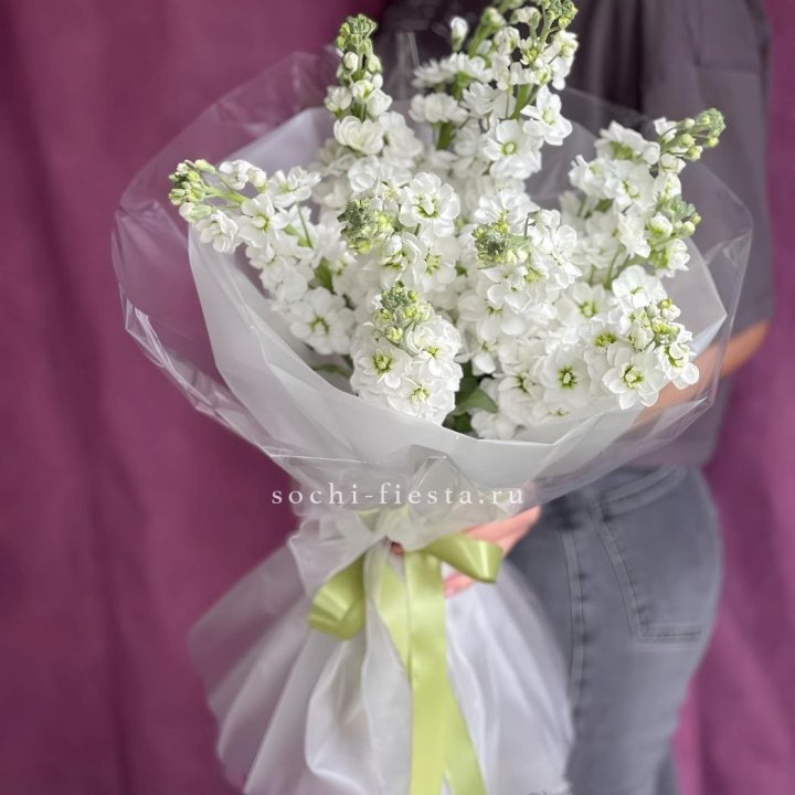 Букет ароматной маттиоллы №1 в Ангарске