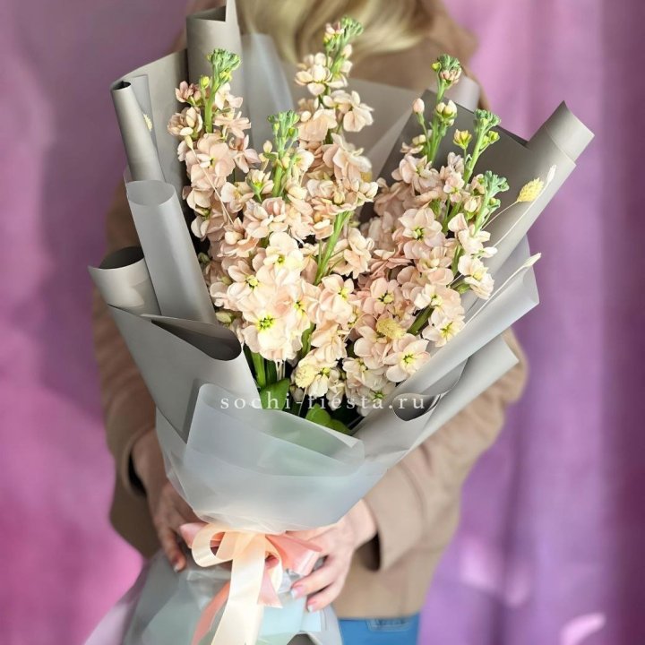 Букет ароматной маттиоллы №2 в Ангарске