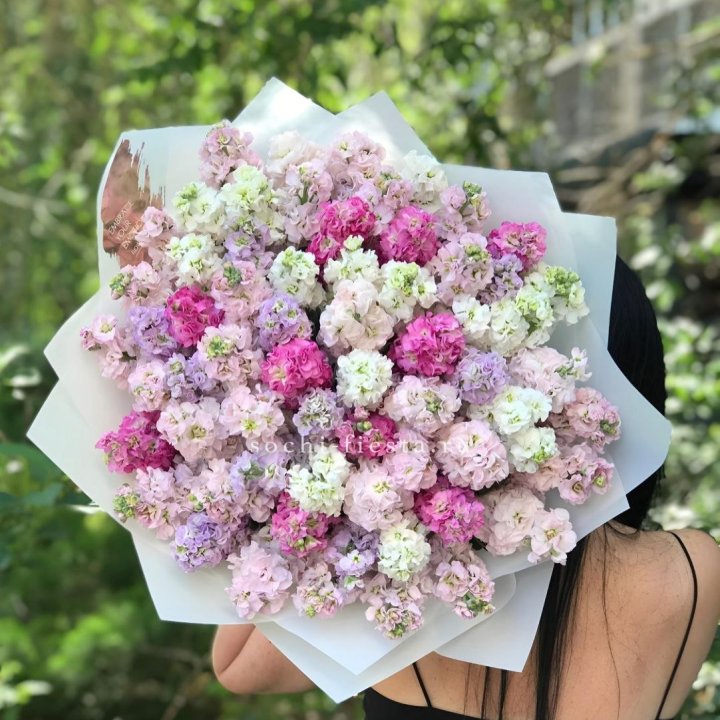 Букет ароматной маттиоллы №3 в Ангарске