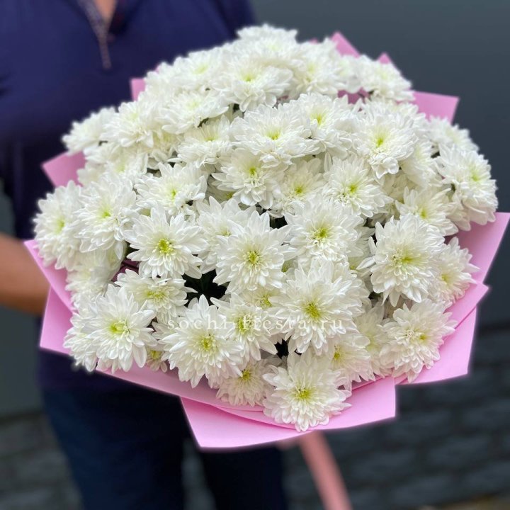  Букет 15 хризантем  в Ангарске