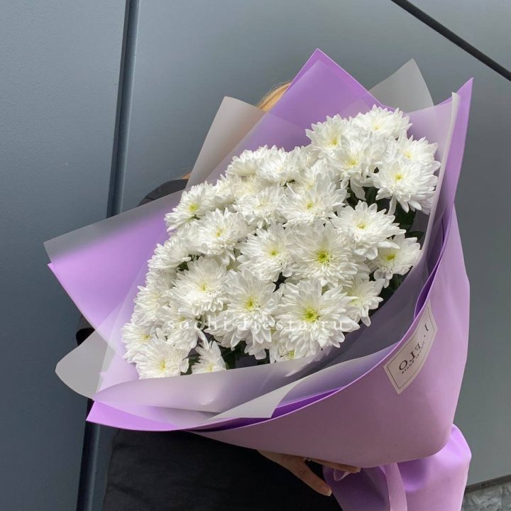  7 хризантем  в Ангарске