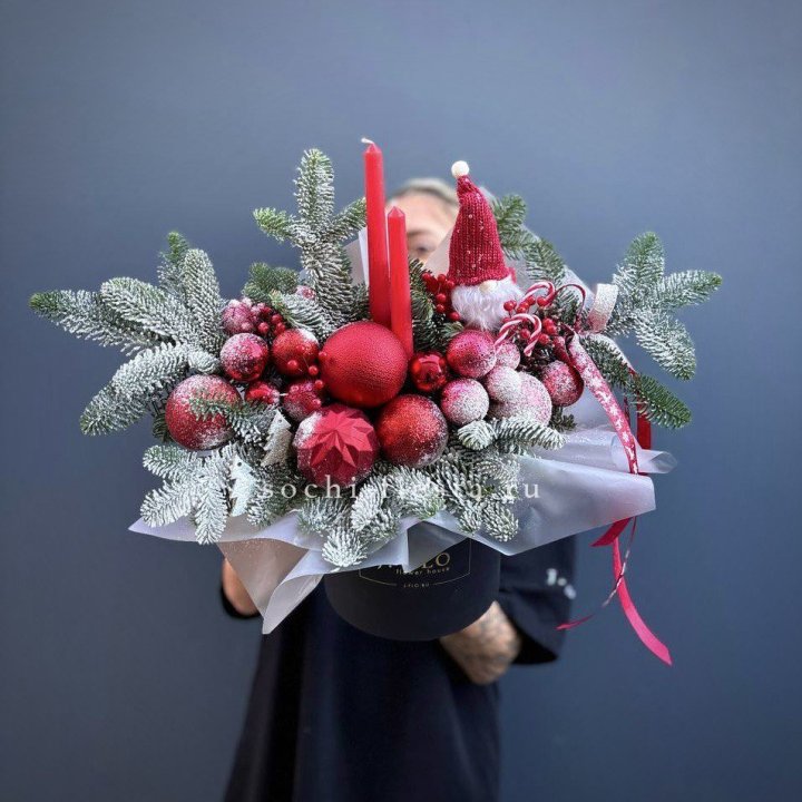 Композиция "Мери крисмас ред" в Ангарске