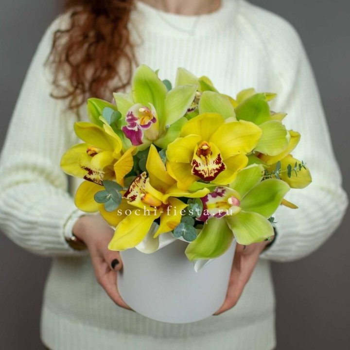 Бокс с орхидей №1 в Ангарске