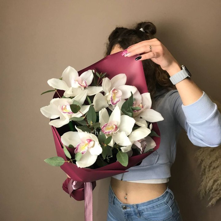 Букет орхидей №1 в Ангарске