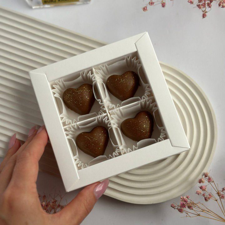 Бельгийский шоколад сердца в Ангарске