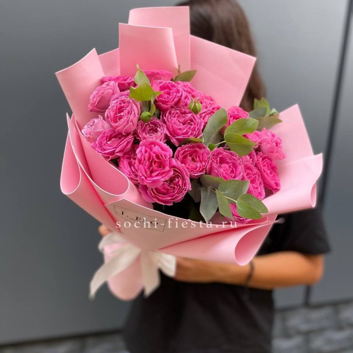 Пионовидные розы мисти баблс N.2 в Ангарске